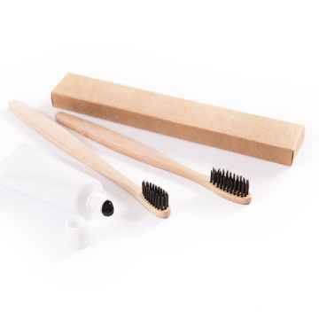 100% biodegradable Natural Adults Mao Bamboo Toothbrush